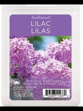 ScentSationals Lilac Scented Wax Cubes — Purple